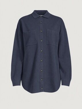 Cotton And Cashmere Utility Shirt - M PTP 23”